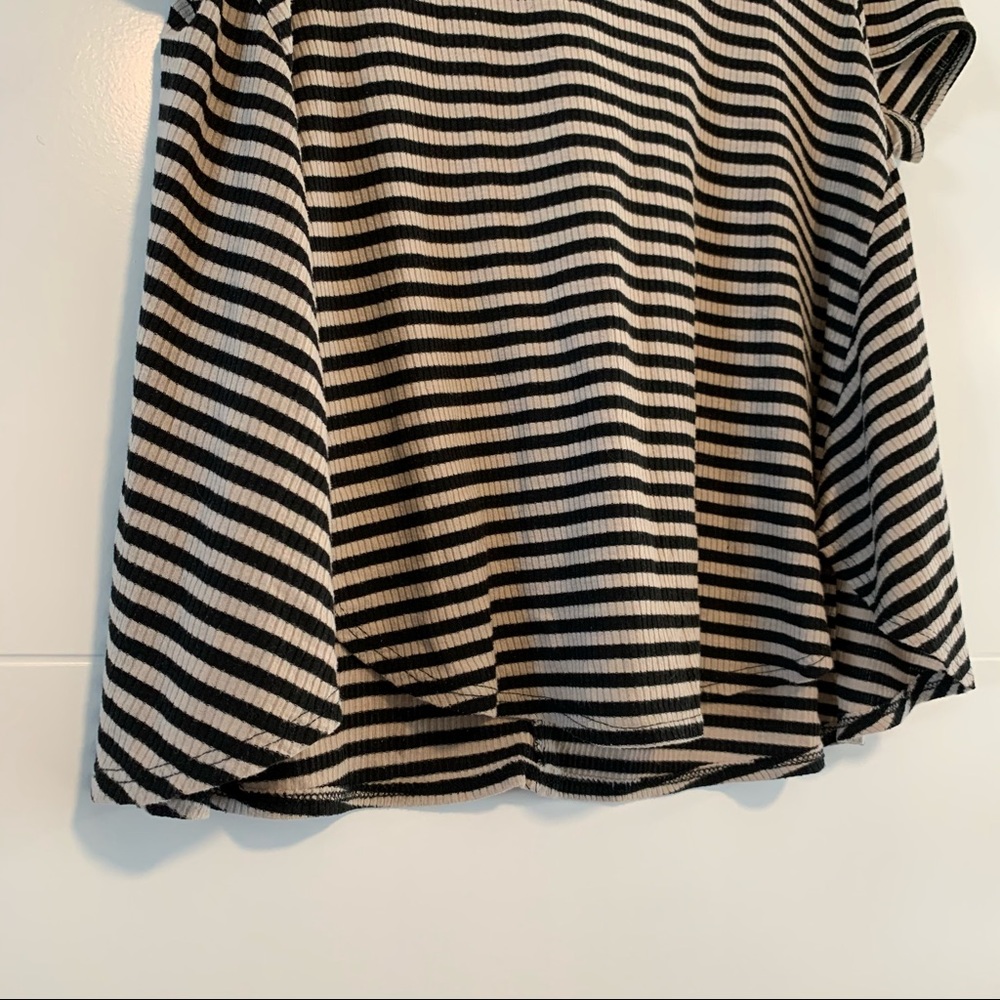 Pink Rose | Striped Tee Shirt - Picture 5 of 10